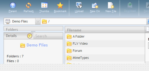 Ajax File Manager