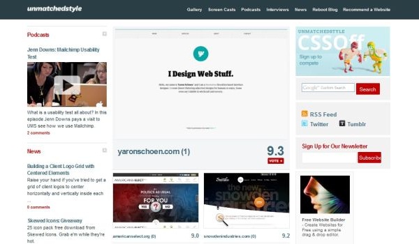 CSS画廊网站设计5-Unmatched-style