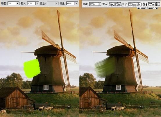 Photoshop使用画笔工具将图片转为水粉画
